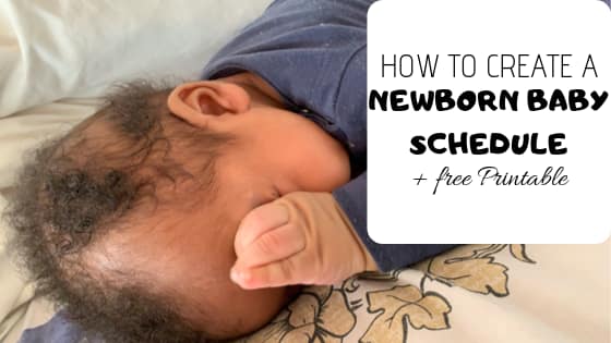 Newborn Baby Schedule