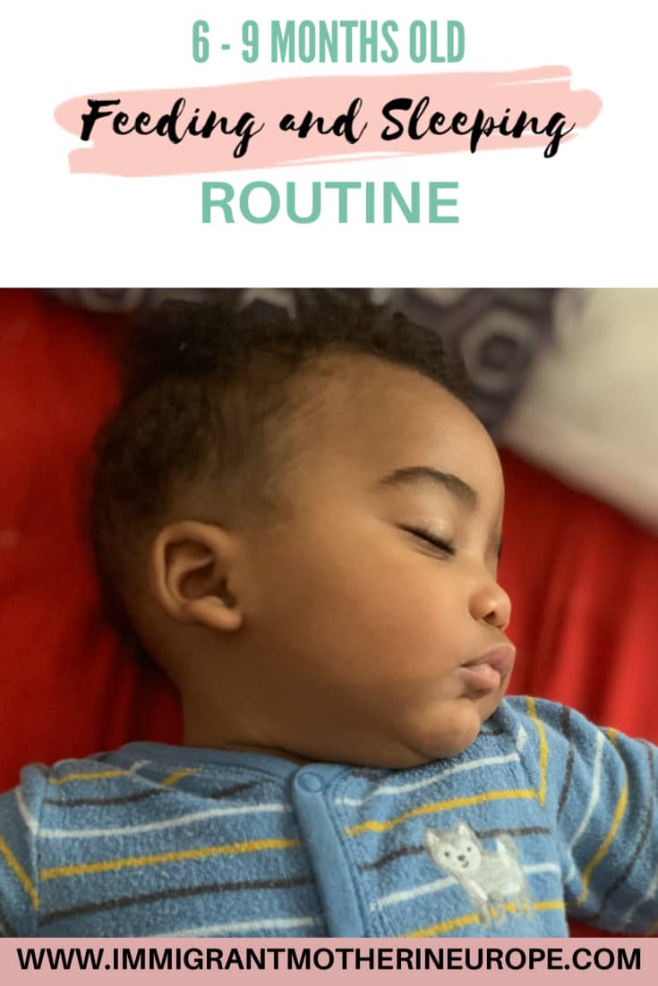 6-9 Months Baby Schedule